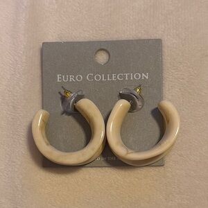 🌻 Euro Collection Lightweight Hoop Earrings
